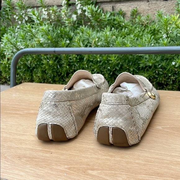 Cole Haan Snakeskin Embossed Loafers Size 9.5 - Picture 4 of 11